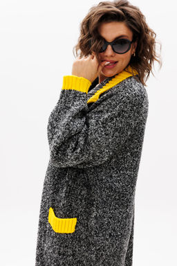 Кардиган Michel Chic 366 серый меланж фото 10