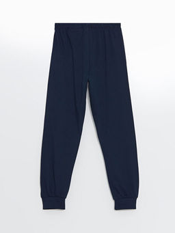 Beli Lastikli Barcelona Bask?l? Erkek ?ocuk Pijama Alt - Waikiki фото 3