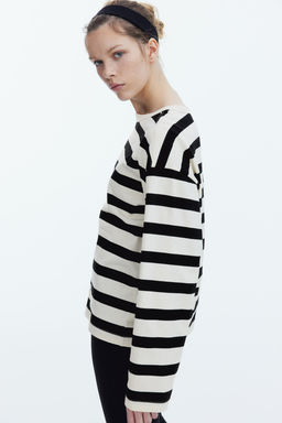 Camiseta en punto de algodon - H&m фото 3