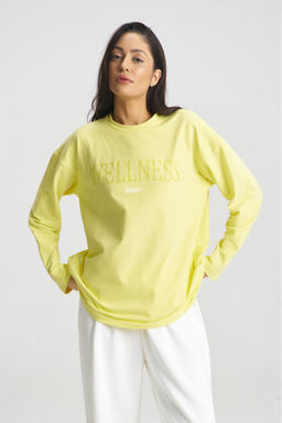 Лонгслив WELLNESS Yellow - Erist store фото 4