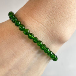Браслет из Хромдиопсида 17,5 см +