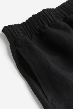 Pantalon corto en mezcla de lino - H&m фото 6
