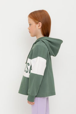 К 301691/зеленый мох джемпер для дев