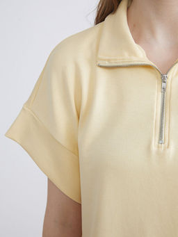 Dik Yaka Oversize Kad?n Sweatshirt