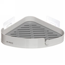 Полка для ванны с липким слоем угловая 27х19,5х5см