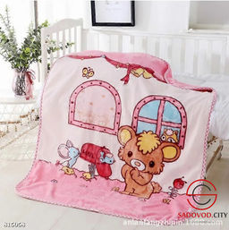 Плед на флисе для детей