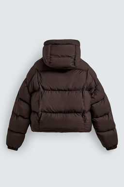 CROPPED FIT PUFFER JACKET - Zara фото 8