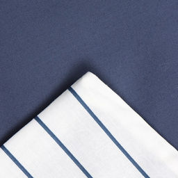 Постельное бельё Этель 1.5сп Stripes: blue, 143х215см, 150х214см, 50х70см-2 шт, перкаль,114 г/м2  фото 4