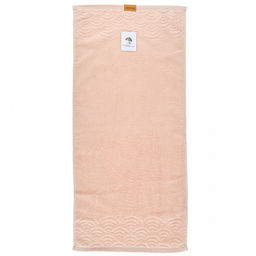 Полотенце махровое "Волна" 34х75см, хлопок 100%, персиковый (Китай)
