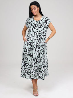 МАРТА ПЛАТЬЕ ЖЕНСКОЕ (Светло-зелёный) - А-дина фото 3