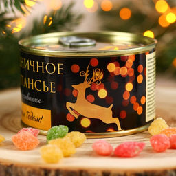 Монпансье, карамель леденцовая в консервной банке, 140 г - Simaland фото 4