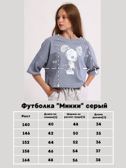 Футболка для девочки Микки Ладошки  фото 13