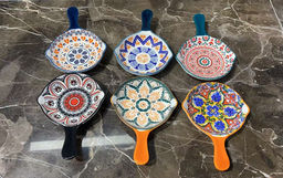 Соусник с ручкой / ZY086 /уп 240/