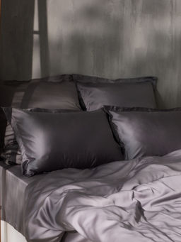 Пододеяльник 1.5-спальный SL Home, 150220 см, серый, тенсель - Sima-land home фото 4