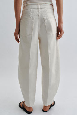ZW COLLECTION BARREL HIGH-WAIST JEANS - Zara фото 19