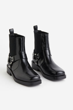 Botas biker de piel - H&m фото 7