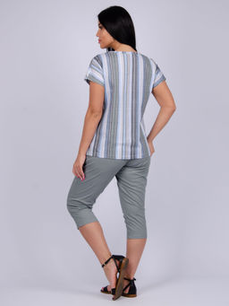 Костюм "Монако" оливка, трикотаж