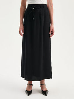 Beli Ku?akl? Pileli Etek