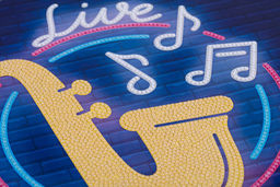 Кристальная (алмазная) мозаика ФРЕЯ ALBP-327 постер Живой звук 30 х 30 см