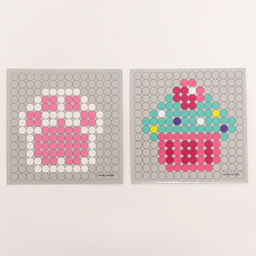 Термомозаика «Розовые мечты» с пинцетом, брелком