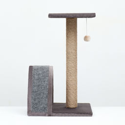 Когтеточка СТОЛБИК + ДУГА + ПЛОЩАДКА джут ковролин 35х30х56 7 PerseiLine КД-26 - Simaland фото 11