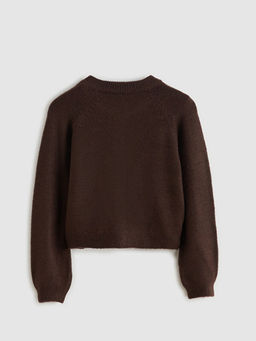 Bisiklet Yaka K?z ?ocuk Triko H?rka