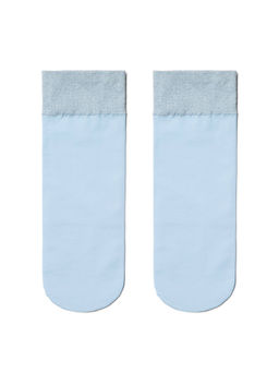 Цена за 2 пары. Носки Классические CONTE FANTASY (люрекс) light blue - Conte elegant фото 6