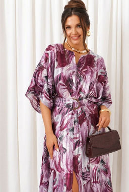 Платье Beautiful Free 6410 бордовый