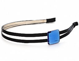 Ободок с камнем PN0129 cиний