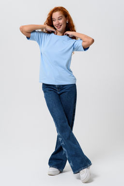 Футболка оверсайз женская 14415/1