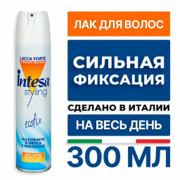 INTESA Лак для волос сильной фиксации с экстрактом крапивы и пантенолом 300мл