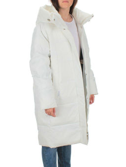 22369 WHITE Пальто зимнее женское (200 гр. холлофайбера) - Fashion фото 8