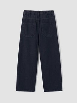Baggy Fit Erkek ?ocuk Jean Pantolon