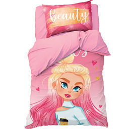 Постельное бельё Этель 1.5 сп Fashion girl 143х215 см, 150х214 см, 50х70 см -1 шт,100% хлопок, бязь