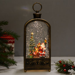 Светильник настольный новогодний 13х7х34 см / NG206-37 /уп 6/ музыкальный - Галеонтрейд фото 6
