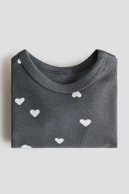 Body estampado de algod?n - H&m фото 8