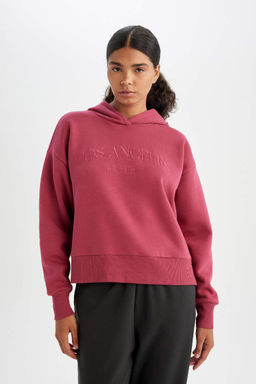 DeFactoFit Толстовка из плотной ткани с капюшоном НБА Лос-Анджелес Лейкерс