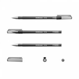 Цена за 12 шт. Ручка гелевая ErichKrause G-Ice Stick Original 0.5, цвет чернил синий (в коробке по 12 шт.) фото 7