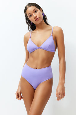 Lila Hipster Yuksek Bel Bikini Alt? TBESS21BA0057