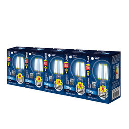 SKY серия Форма "А" LED-A60-10W/NW/E27/CL PLS02WH Набор из 5штук