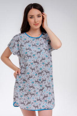 Туника женская Социал голубой - Амадэль фото 3