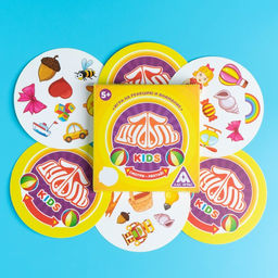 Настольная игра Дуббль Kids, на внимание и реакцию, 20 карточек - Лас играс фото 2