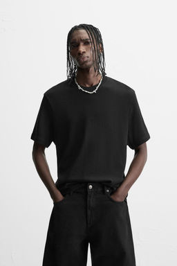 BASIC KNIT T-SHIRT - Zara фото 27