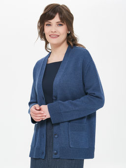 Кардиган вязаный