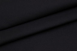 Плотный хлопок цв.Черный с коричневым оттенком, СОРТ2, ш.1.55м, хлопок-100%, 235гр.м/кв - Купава фото 4