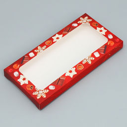 Цена за 5 шт. Коробка для шоколада новогодняя «Волшебных моментов», с окном, 17×8.5×1.5 см