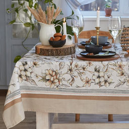 Скатерть Этель Floral mood, 180?147 см, 100 % хлопок, репс 210 г/м?