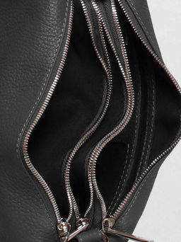 Женская кожаная сумка Richet 2767LN 303 Серый