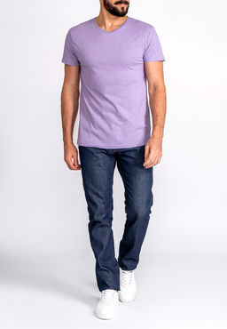 Футболка мужская короткий рукав GREG G146-RM-7001_R (сирень м.)  фото 3