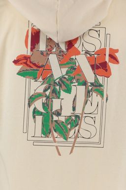 Tas Oversize/Genis Kesim Kapusonlu Cicek Bask?l? Sardonsuz Sweatshirt TMNAW22SW0155 - Trendyolmilla фото 8